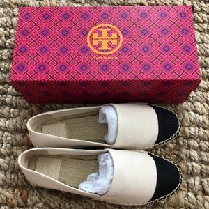 Authentic- Brand New Tory Burch Espadrilles